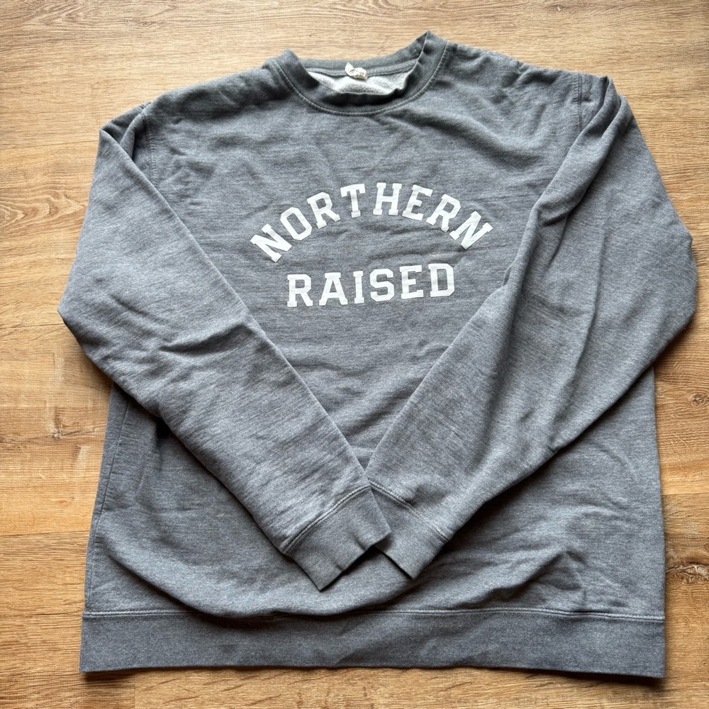 Custom women’s sweatshirt from small business. Approx size M/L.